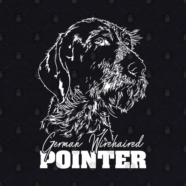 German Wirehaired Pointer dog lover by wilsigns